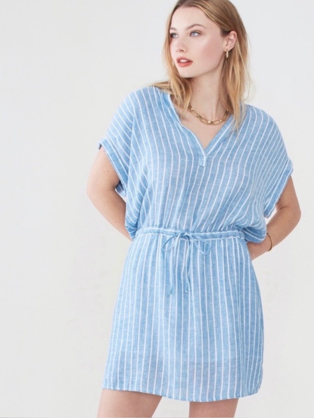Rails St. Germaine Stripe Emma‎ Blouson Dress M